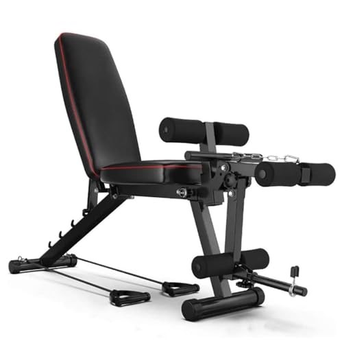 Weight bench with leg - weight,