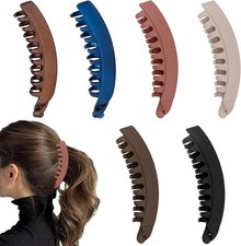 6 Pcs Banana Clip for Women