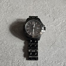 Thomas Sabo Rebel Icon Skull Watch Black Quartz Men’s 44mm WA0197-202-203