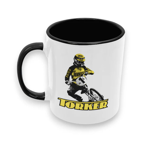 Torker bmx rider - with, logo