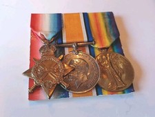 Militaria WW1 Trio Medals 1442