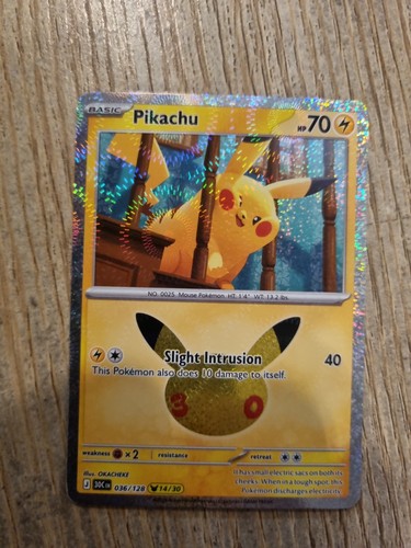Pokemon pikachu 30th - pikachu,