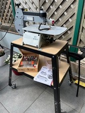Axminster Trade AT460SS/AWFS18 Scroll Saw with Table and selection of blades