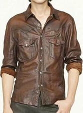 Cafe Racer Mens Genuine Sheep