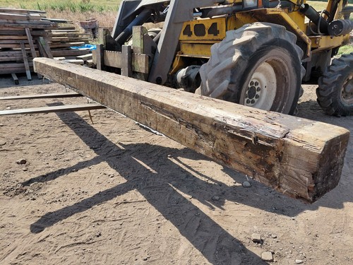 Reclaimed pitch pine beam - pitch,