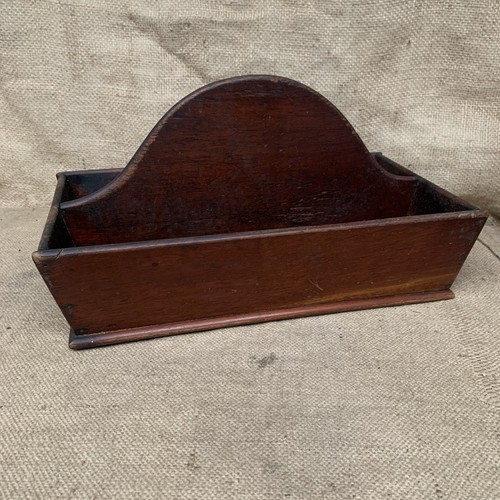 Victorian cutlery knife box - cutlery,