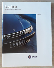 Saab 9000 Brochure 1995 - CS CSE CD CDE Aero Griffin