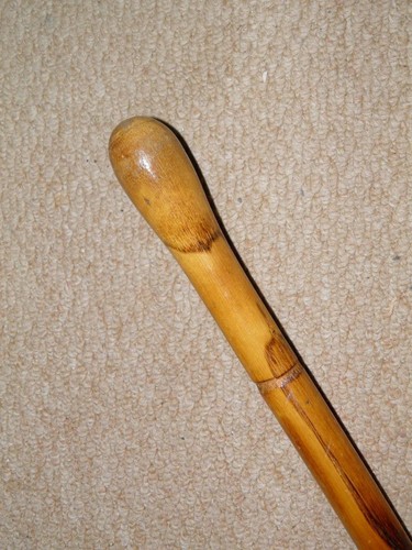 Antique vintage bamboo walking - antique/vintage,