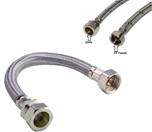 Bath tap hose pipe - hose, flexible