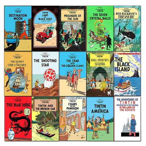 Adventures tintin books - tintin, 15