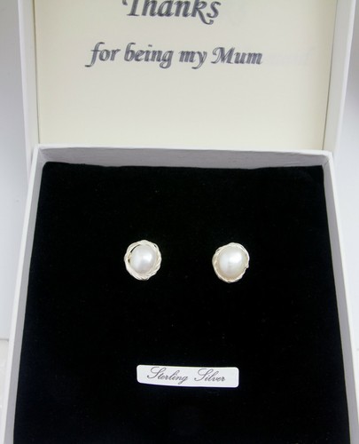 Freshwater pearl sterling - freshwater, pearl,