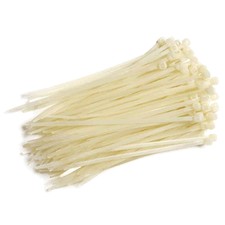 C&C CAGE WHITE EXTRA CABLE TIES ( 100 )