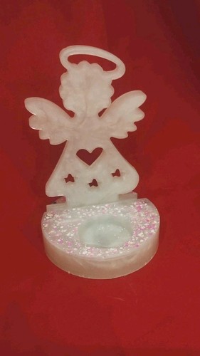 Handmade resin angel - angel, light