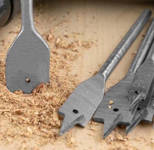 Dekton flat wood drill - flat, bit