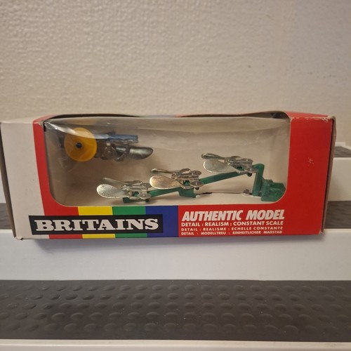 Vintage britains 9546 ploughs - britains,