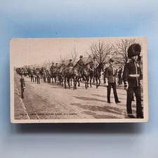 WW1 Funeral Military Postcard