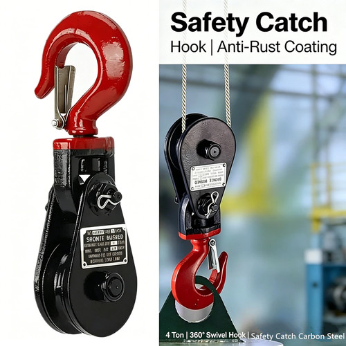 Ton snatch block - block, lifting