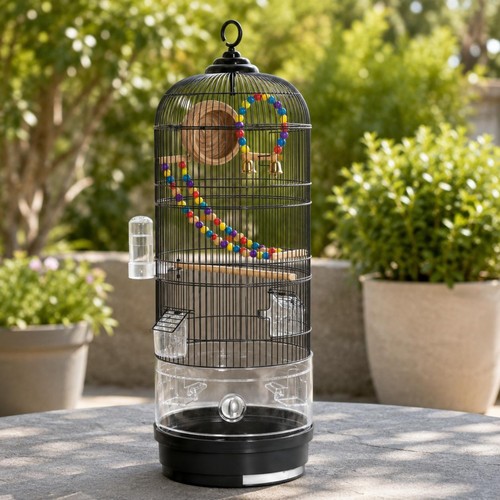 Round bird enclosure easy - round, to