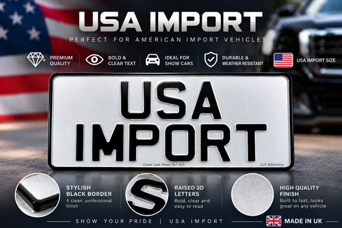 American import metal embossed - american,