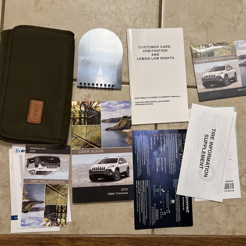 2015 jeep cherokee user guide - cherokee,