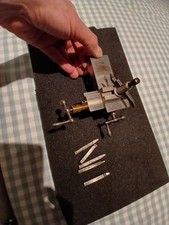 Lorch schmidt 6mm cross slide with tool post mount and x 7 cutters