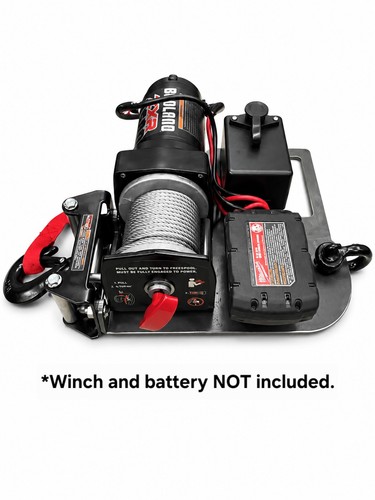 Grizzly portable winch - portable, plate