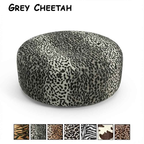 Animal round pouffe - animal,