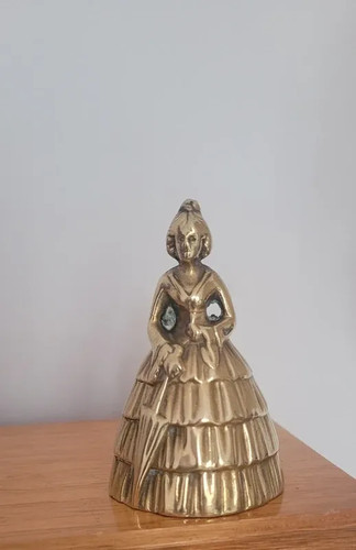 Vintage solid brass victorian