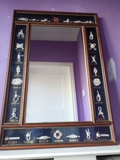 Large Vintage Wooden Marine