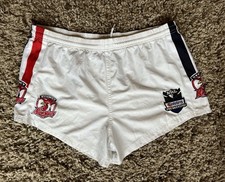 ISC 2004 Sydney Roosters Rugby Shorts Mens Medium NRL Rugby