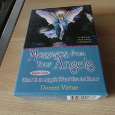 Messages from your Angels Oracle Cards Doreen Virtue, unused