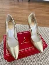 Rene Caovilla Heels Gold pumps