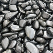 Black Polished Landscaping Aggregate & Garden Pebbles 15-30mm