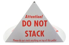 Do Not Stack Cones for Pallets Printed Cardboard Warning Triangles