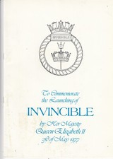 1977 hms invincible launching - 1977,