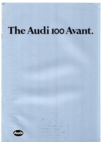 Audi 100 avant 1978 - audi,