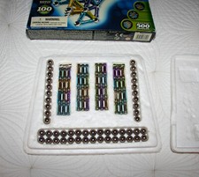 Geomag 100 pieces Limited Edition Metallics Colors Set