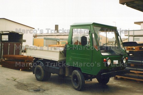 Truck photo tipper green p5io - photo,
