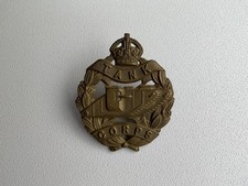 The Tank Corps Cap Badge, Brass, Right Facing, Two Lugs, Fine Condition