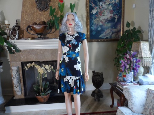 Erdem blue floral cap - erdem,