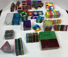Huge Lot Of 543 Magna-Tiles