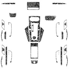 42Pcs Forged Carbon Fiber Kits