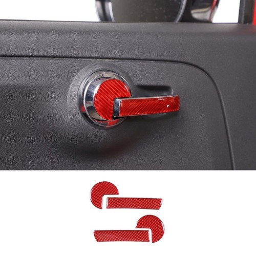 Red carbon trim - red,