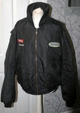 CHRIS WALKER 1999 BSB KAWASAKI ZX7R TEAM BOMBER JACKET SIZE 3XL