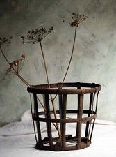 Antique French Iron Cage