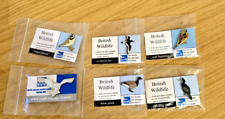 ZB33:  RSPB British Wildlife  Pin badges X 6