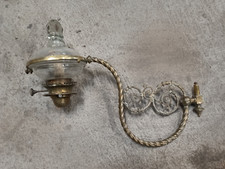 Antique Brass Art Nouveau Drop