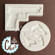 Guns silicone mold (Cake /