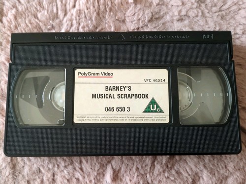 Barney musical scrapbook vhs - musical,
