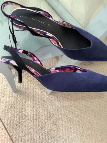 Zara blue shoes size - blue,